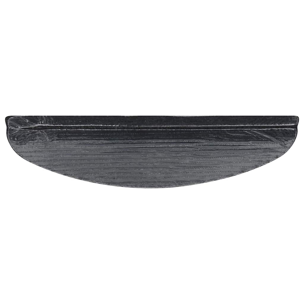 Tappetini Autoadesivi per Scale 10pz Antracite 56x17x3 cm