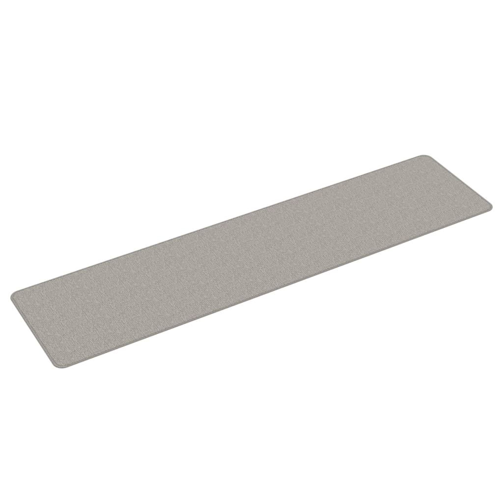 Tappeto Corsia Aspetto Sisal Platina 50x200 cm