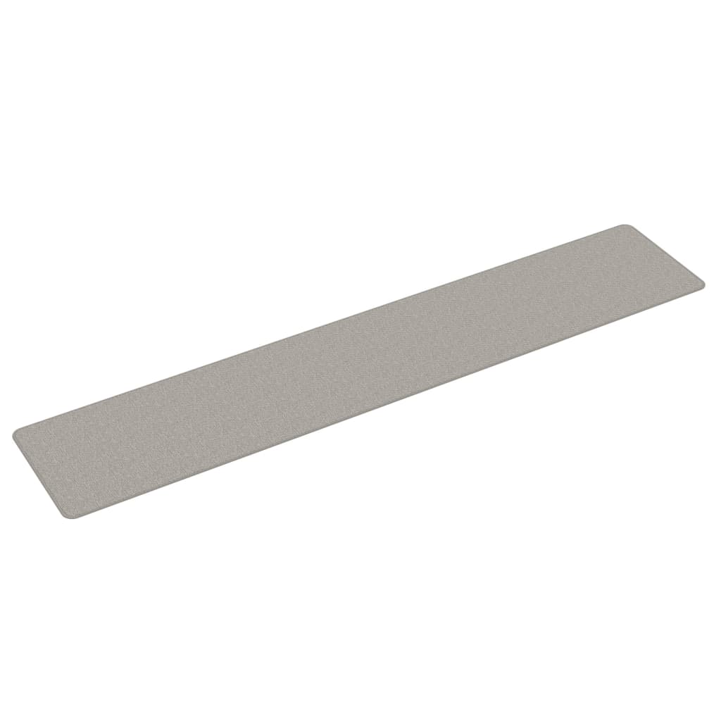 Tappeto Corsia Aspetto Sisal Platina 50x250 cm