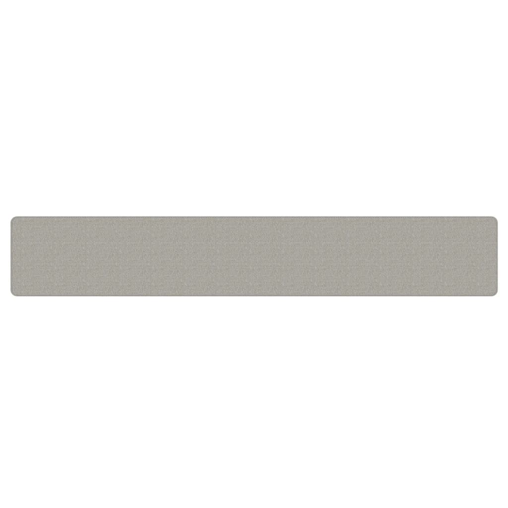 Tappeto Corsia Aspetto Sisal Platina 50x300 cm