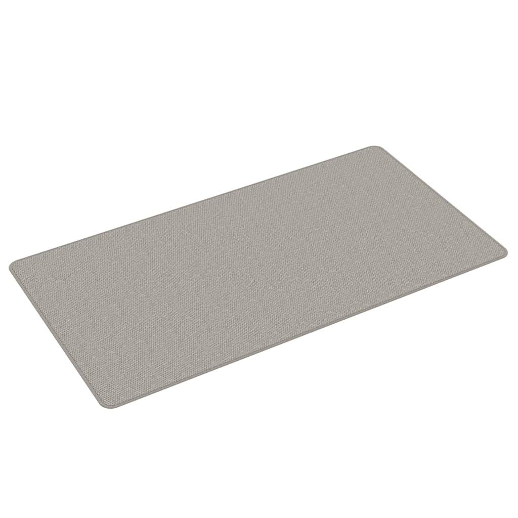 Tappeto Corsia Aspetto Sisal Platina 80x150 cm