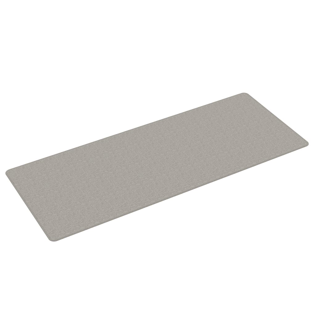 Tappeto Corsia Aspetto Sisal Platina 80x200 cm