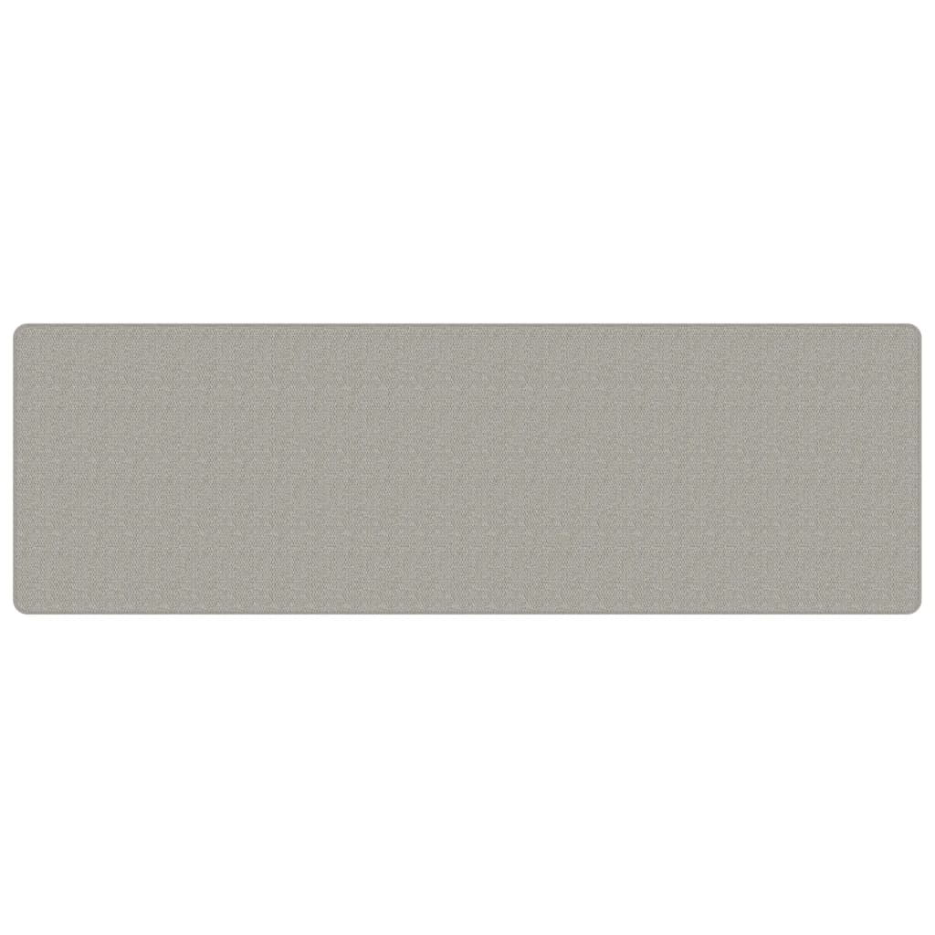 Tappeto Corsia Aspetto Sisal Platina 80x250 cm