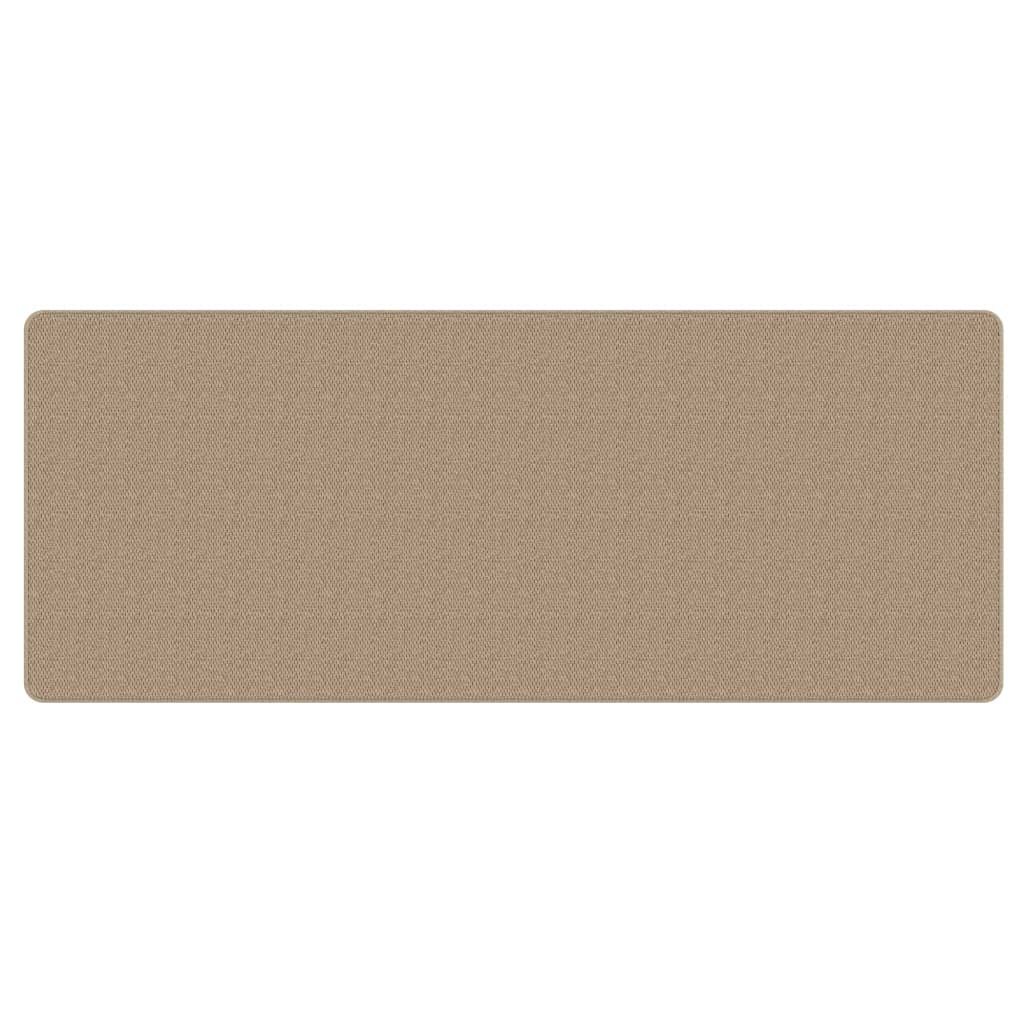 Tappeto Corsia Aspetto Sisal Sabbia 80x200 cm