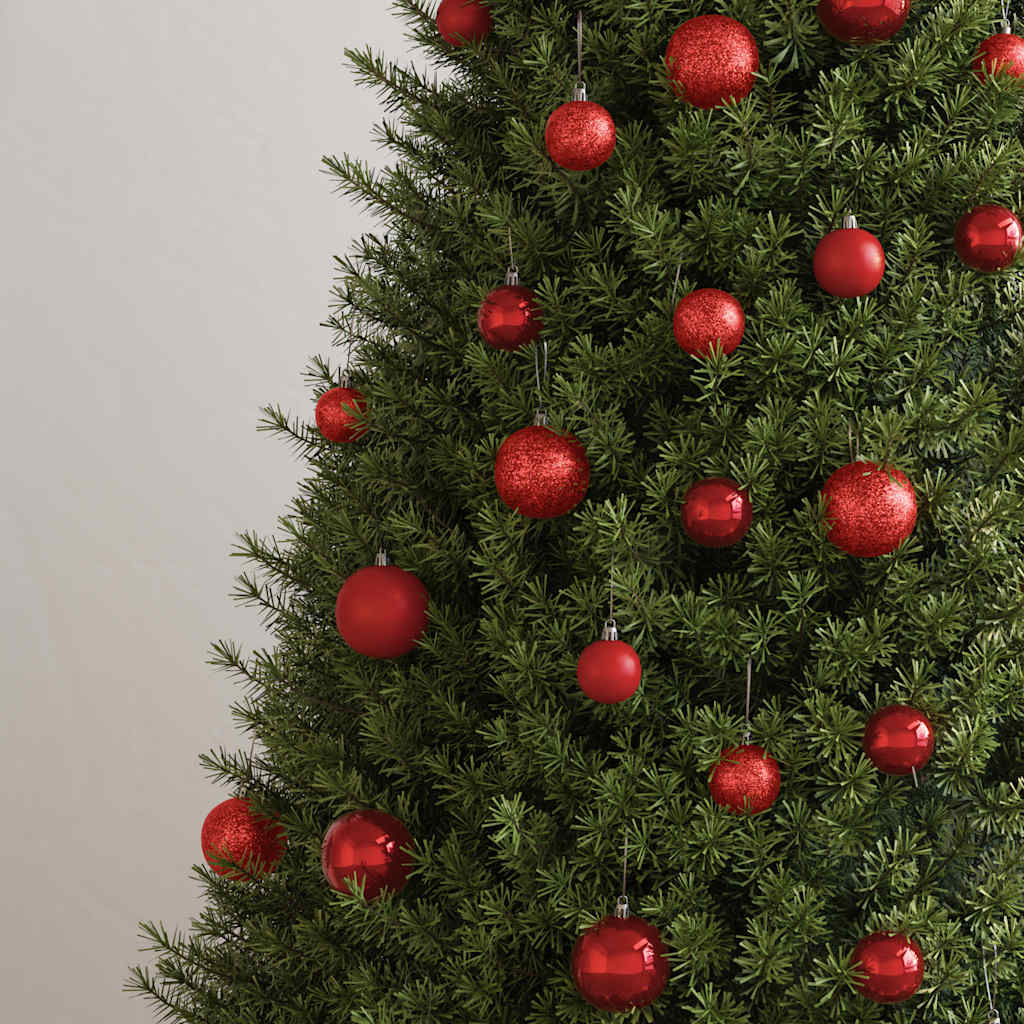 Palline di Natale 100 pz Rosso Vino 3 / 4 / 6 cm