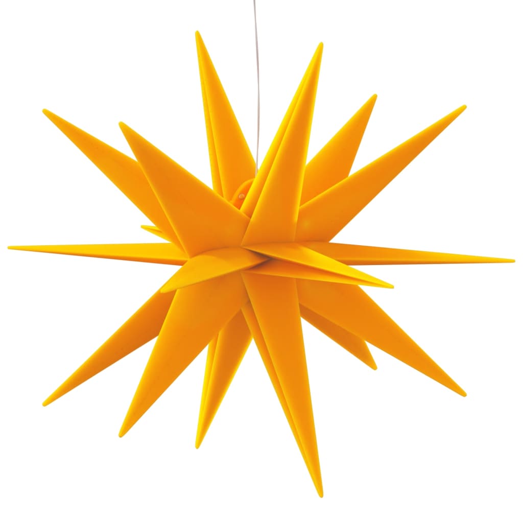 Luce di Natale con LED Pieghevole Gialla 43 cm