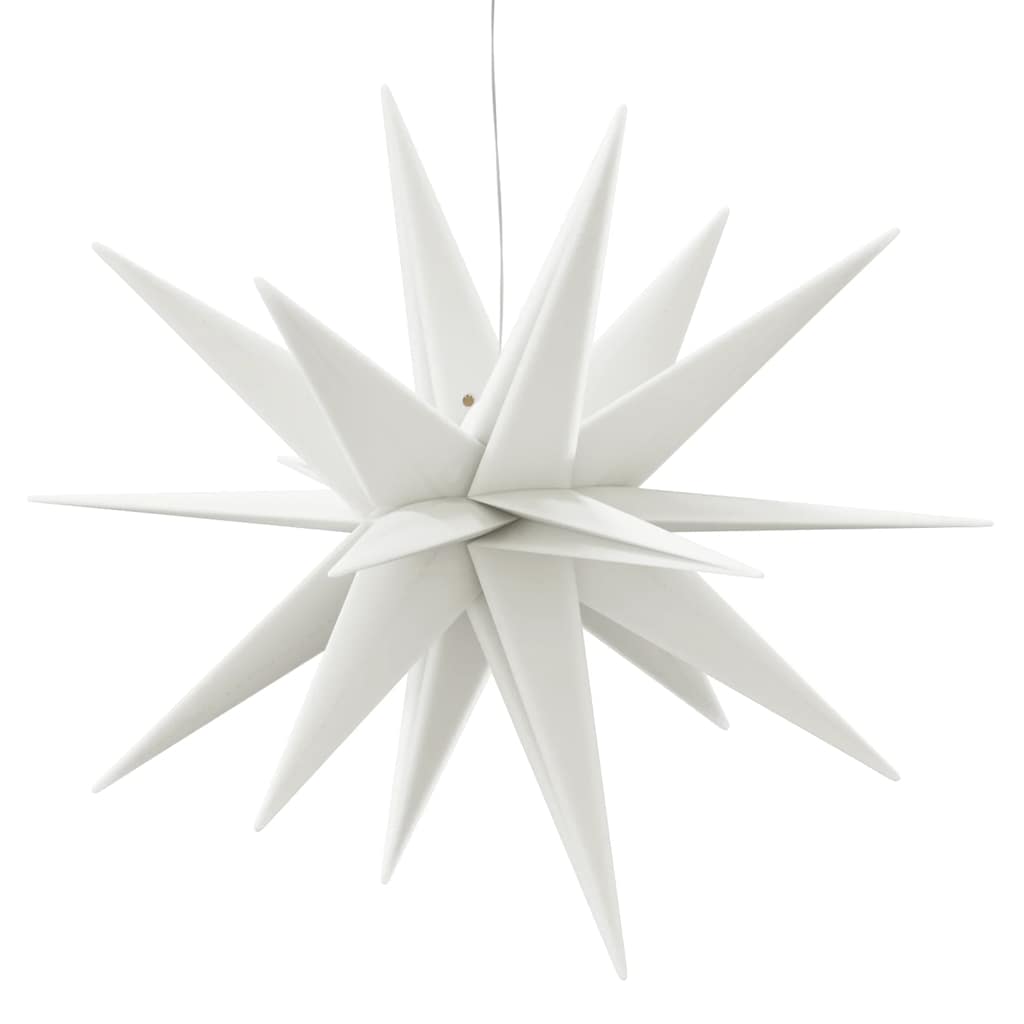 Luce di Natale con LED Pieghevole Bianca 57 cm