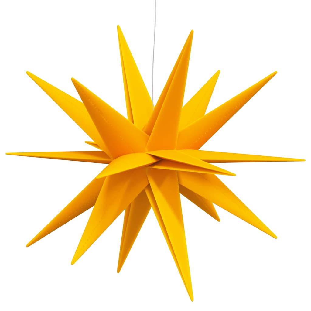 Luce di Natale con LED Pieghevole Gialla 57 cm