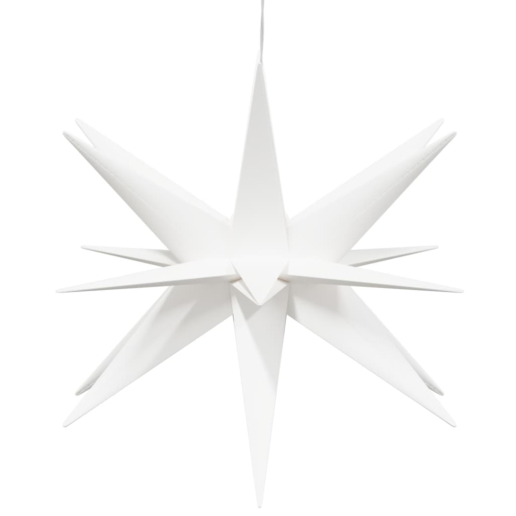 Luci di Natale con LED 3 pz Pieghevoli Bianche