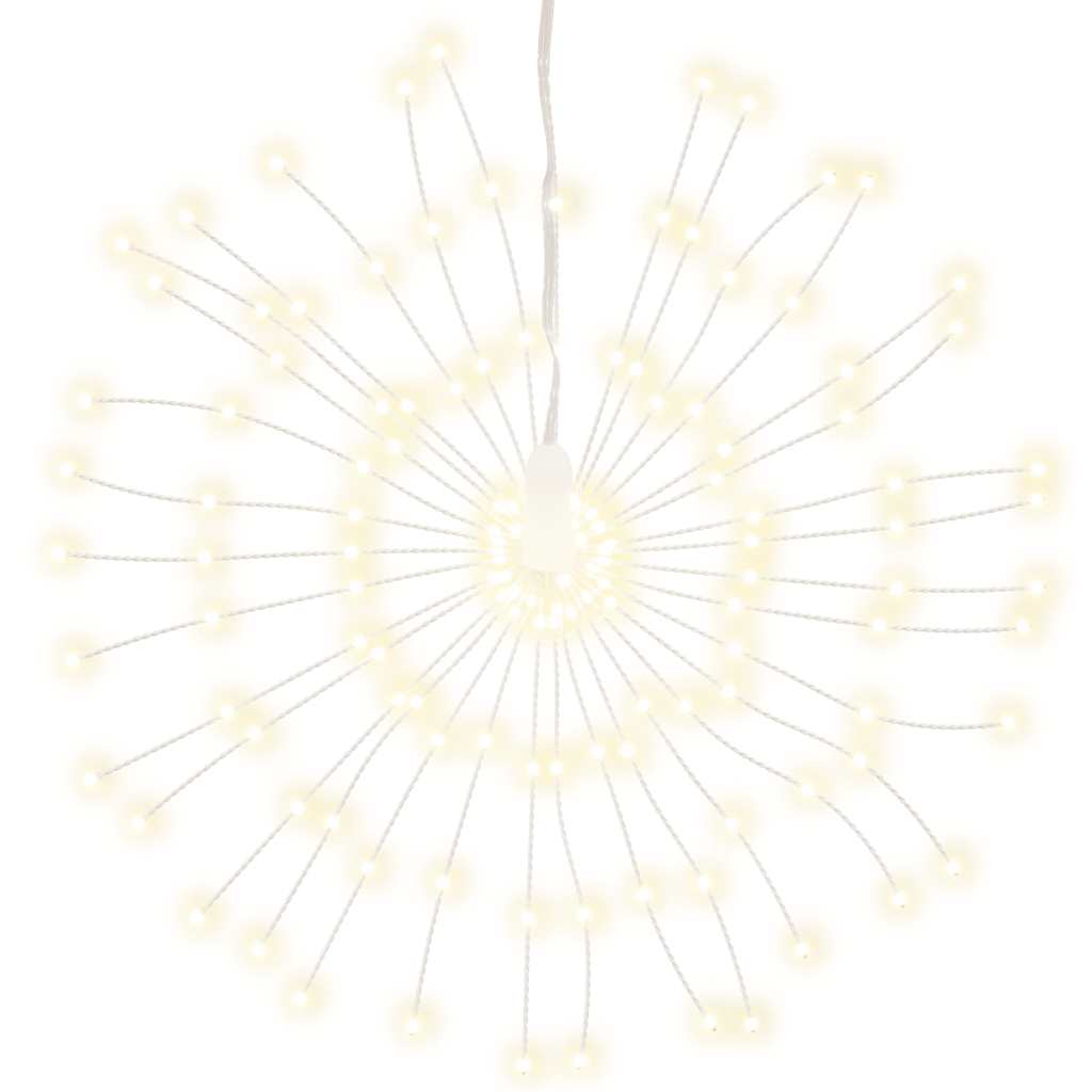 Illuminazione di Natale Galassia 140 LED Bianco Caldo 17 cm