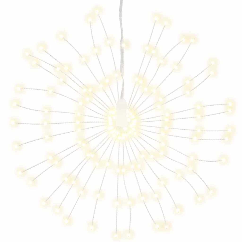 Illuminazioni di Natale Galassia 140 LED 4pz Bianco Caldo 17 cm