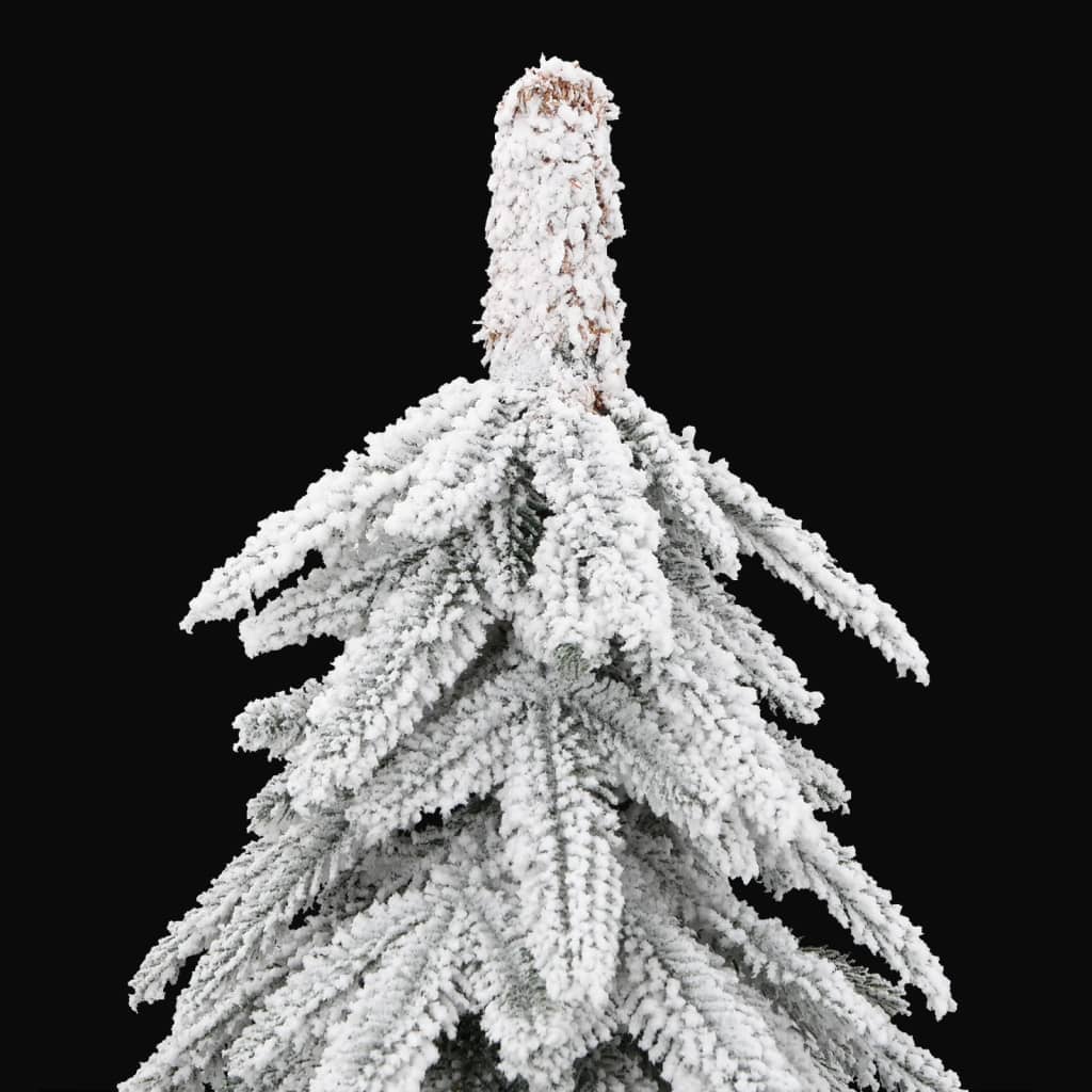 Albero di Natale Artificiale con Neve Fioccata 210 cm