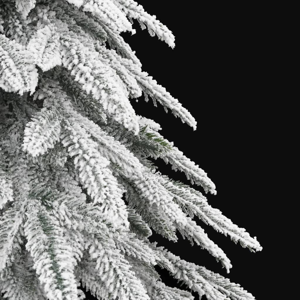 Albero di Natale Artificiale con Neve Fioccata 210 cm