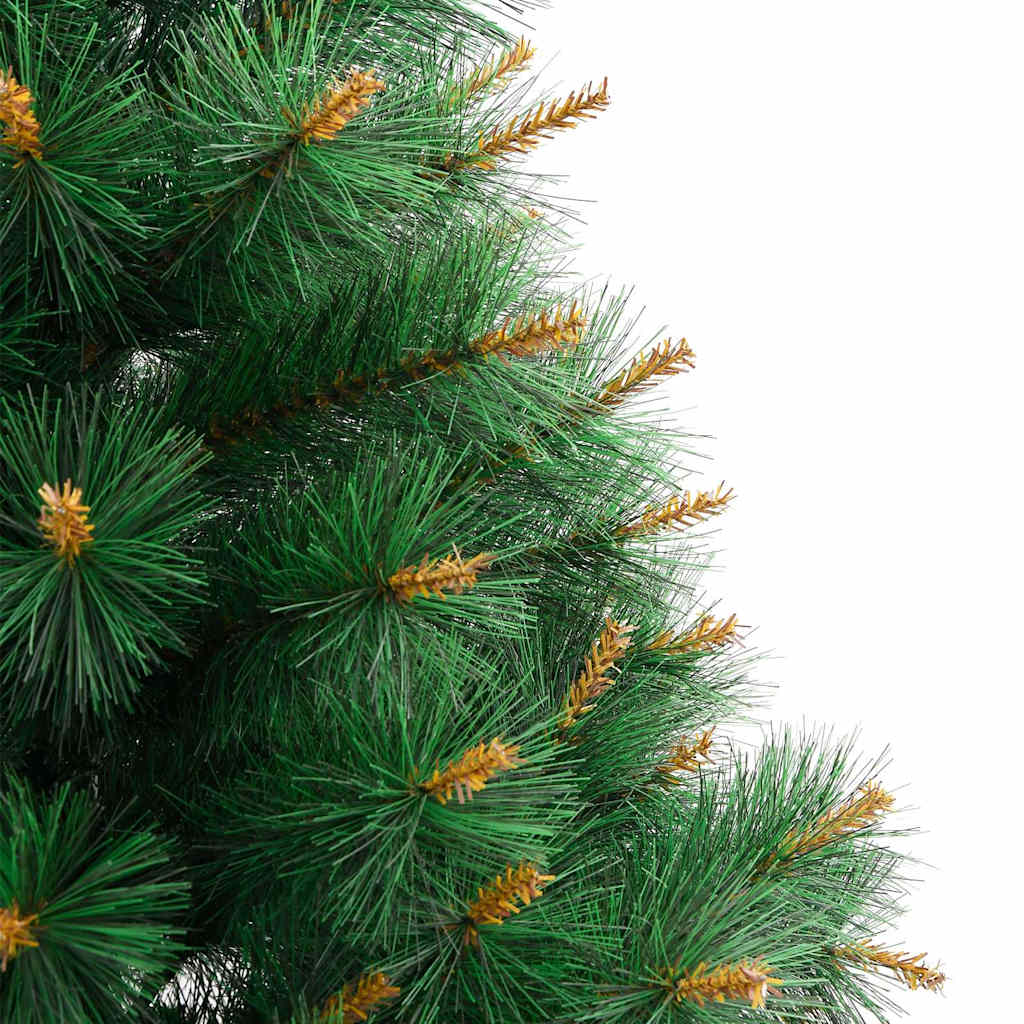 Albero di Natale Artificiale Incernierato con Base 180 cm