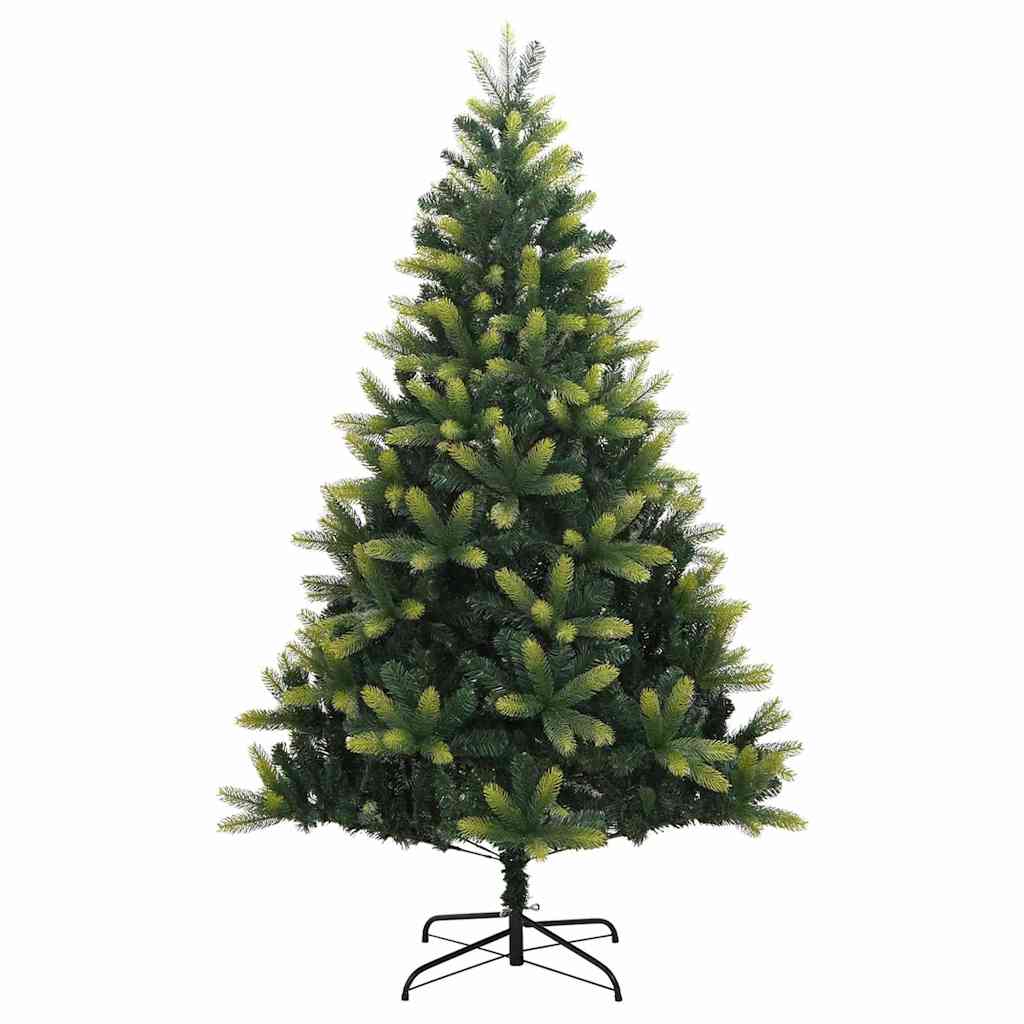 Albero di Natale Artificiale Incernierato con Base 210 cm