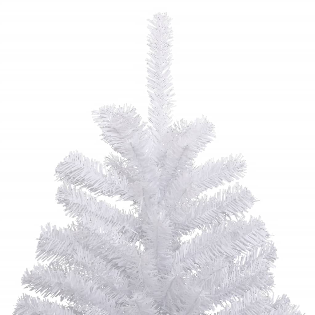Albero Natale Artificiale Incernierato con Neve Fioccata 240 cm