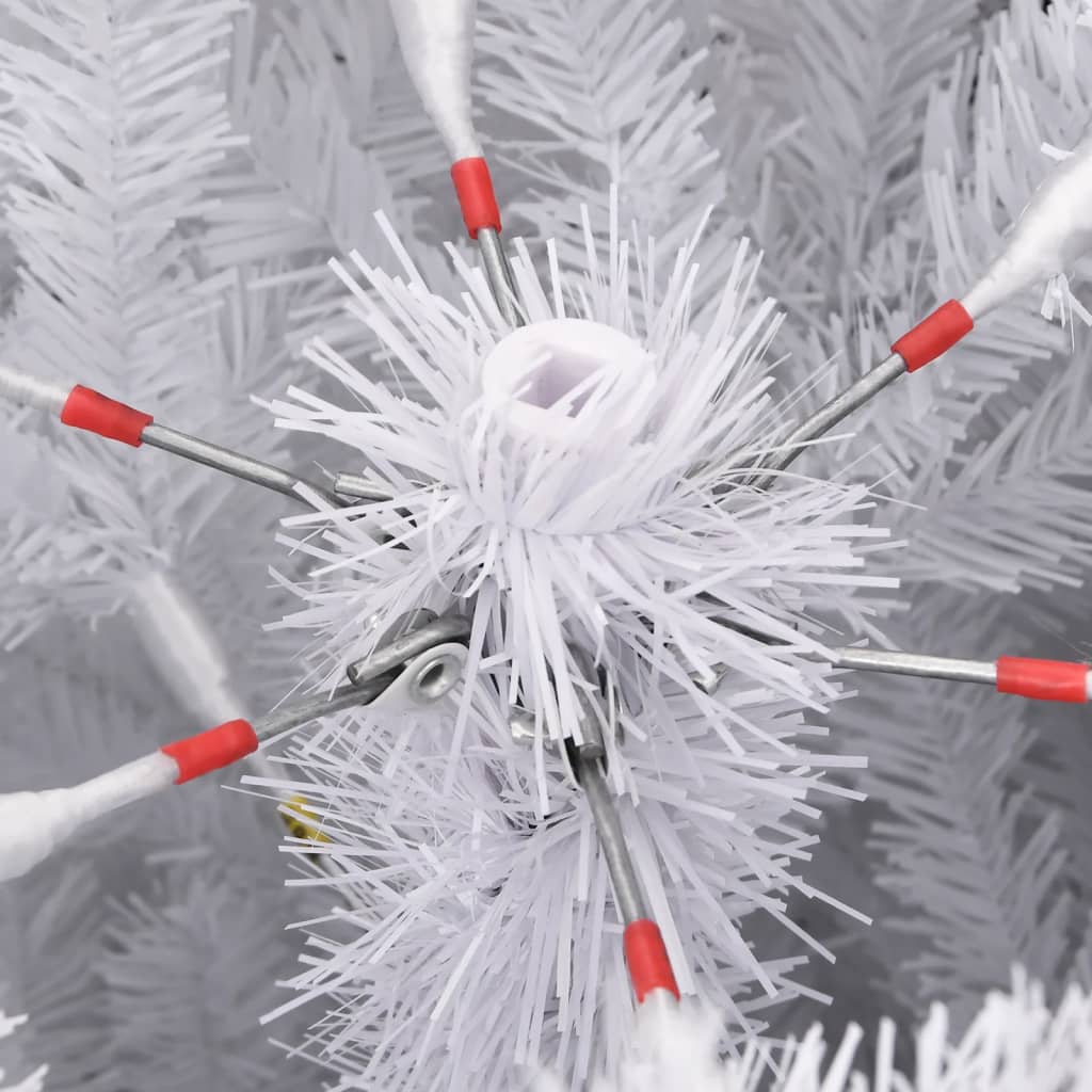 Albero Natale Artificiale Incernierato con Neve Fioccata 300 cm