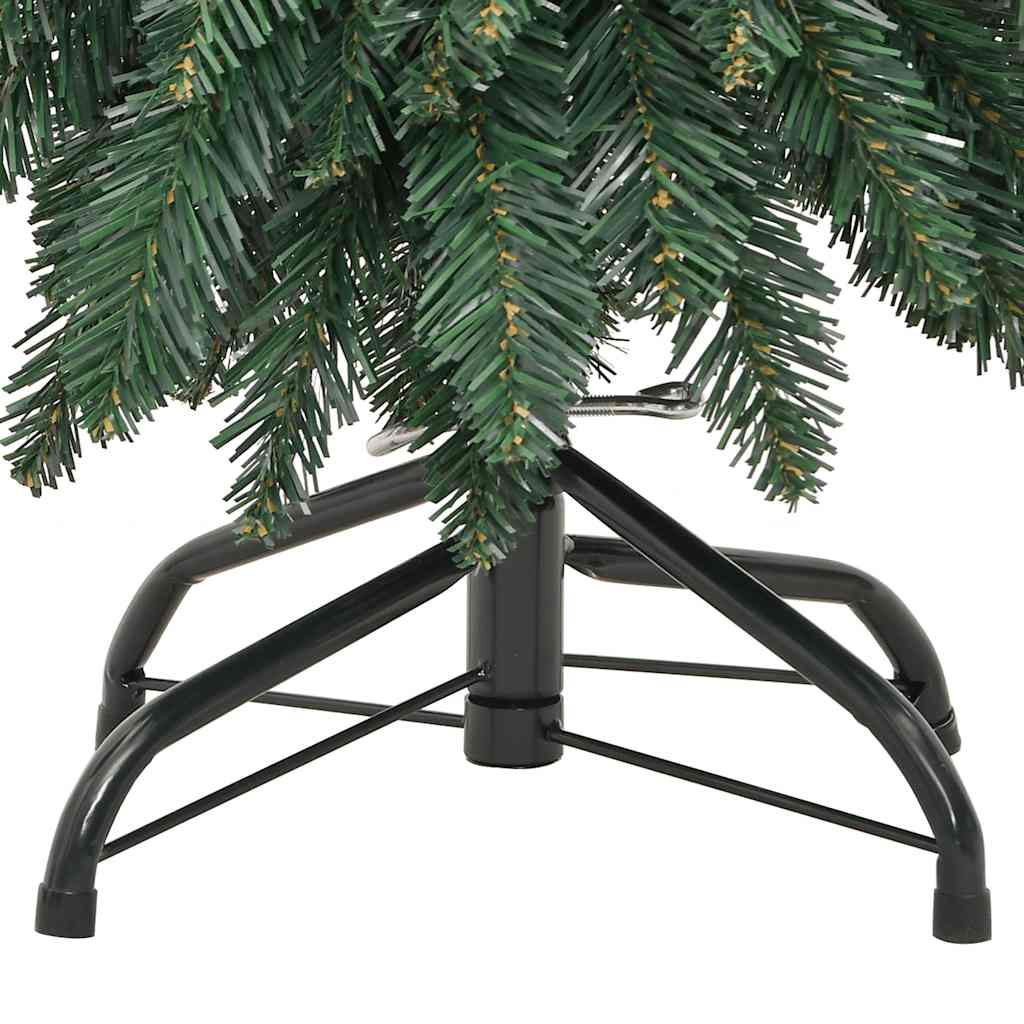 Albero di Natale Artificiale Preilluminato con 80 LED 150 cm