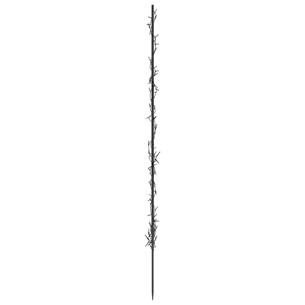 Decorazione Luminosa Natalizia con Picchetti Albero 80LED 60cm