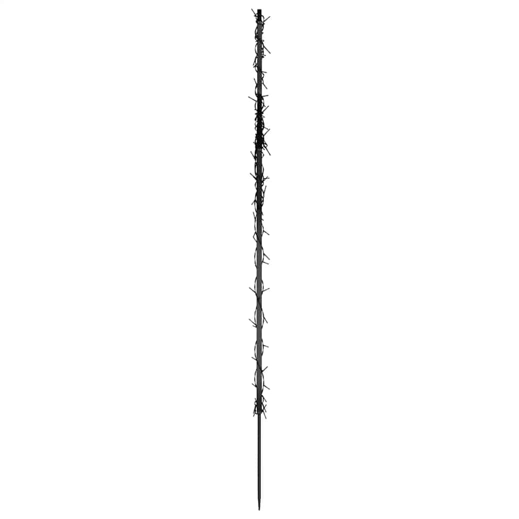 Luce Decorativa Natale con Picchetti Stella Cadente 80LED 62cm