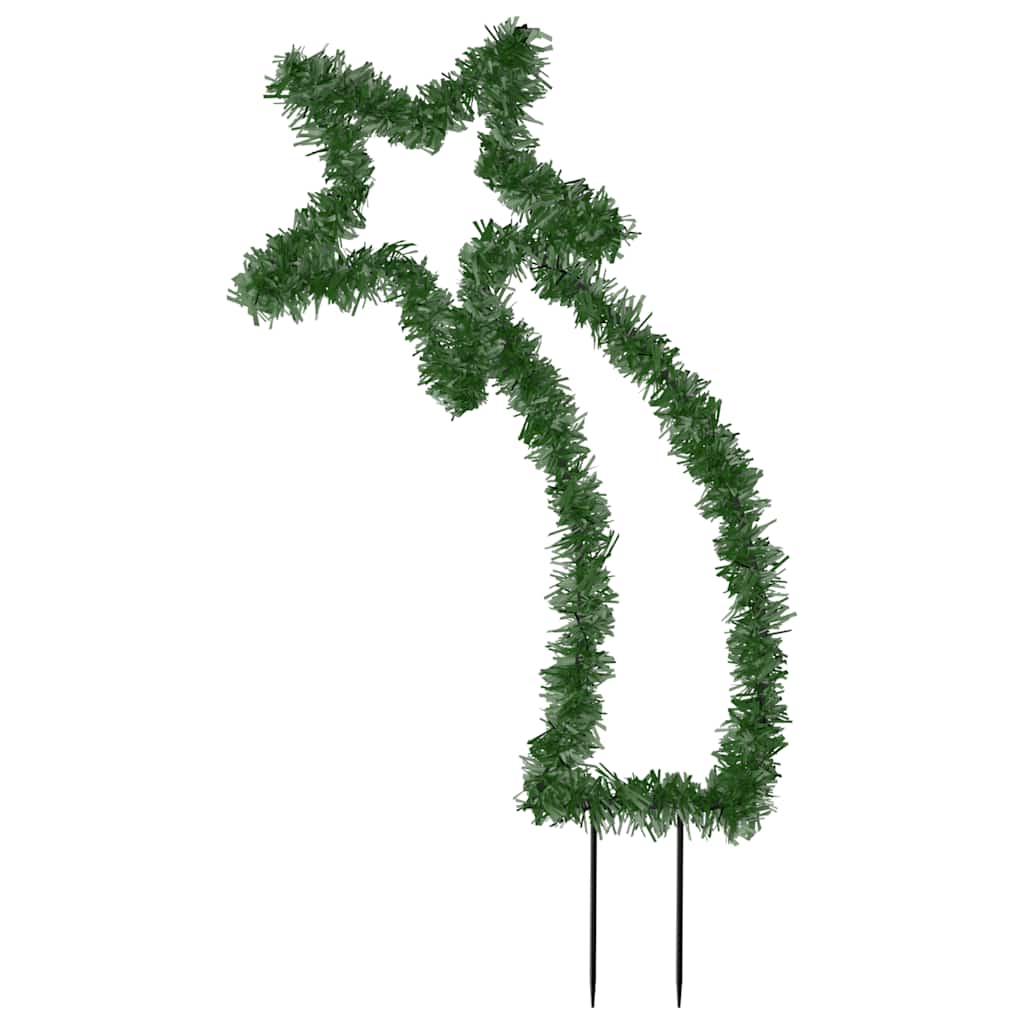 Luce Decorativa Natale con Picchetti Stella Cadente 115LED 89cm