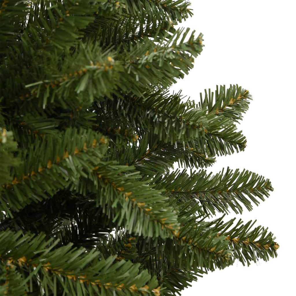 Albero di Natale Artificiale Incernierato con Base Verde 300 cm