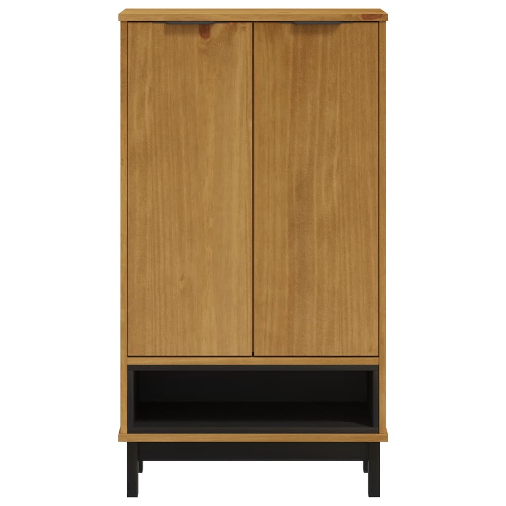 Scarpiera FLAM 59,5x35x107 cm in Legno Massello di Pino
