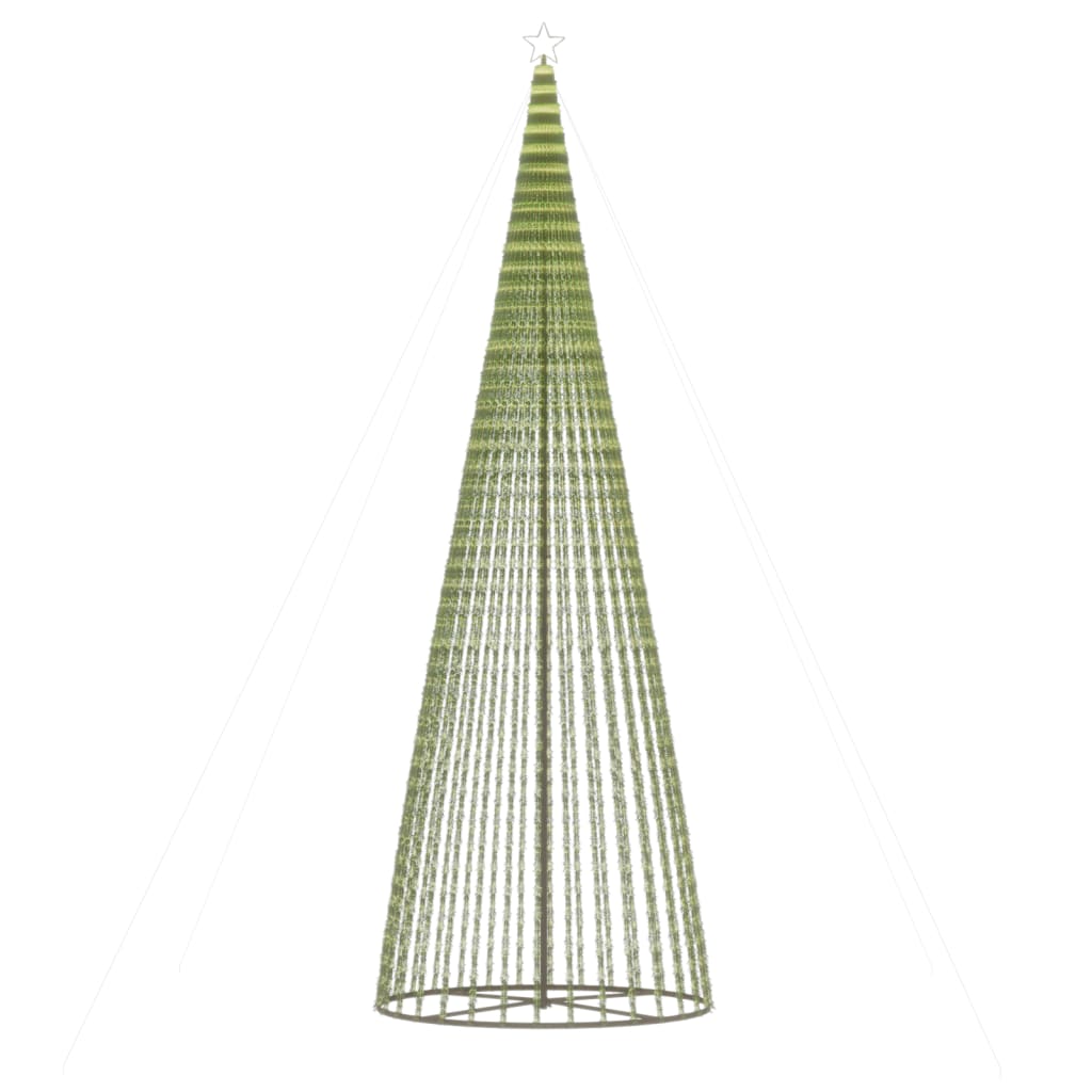 Albero di Natale a LED 1544 LED Colorato 500 cm