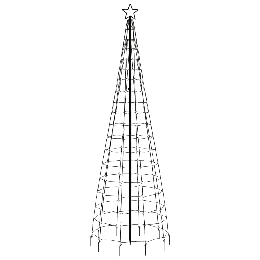 Albero di Natale a LED con Punte 570 LED Colorato 300 cm