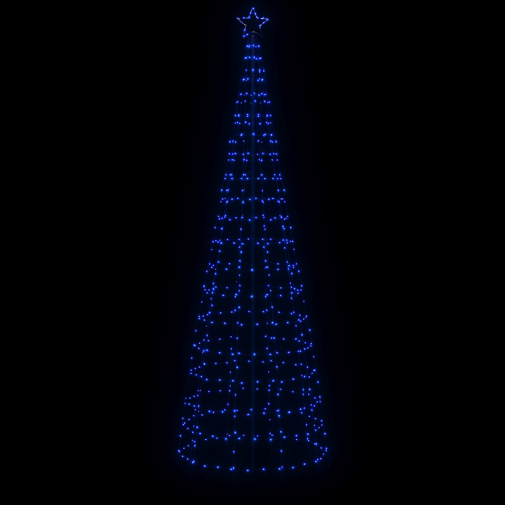 Albero di Natale a LED con Punte 570 LED Blu 300 cm