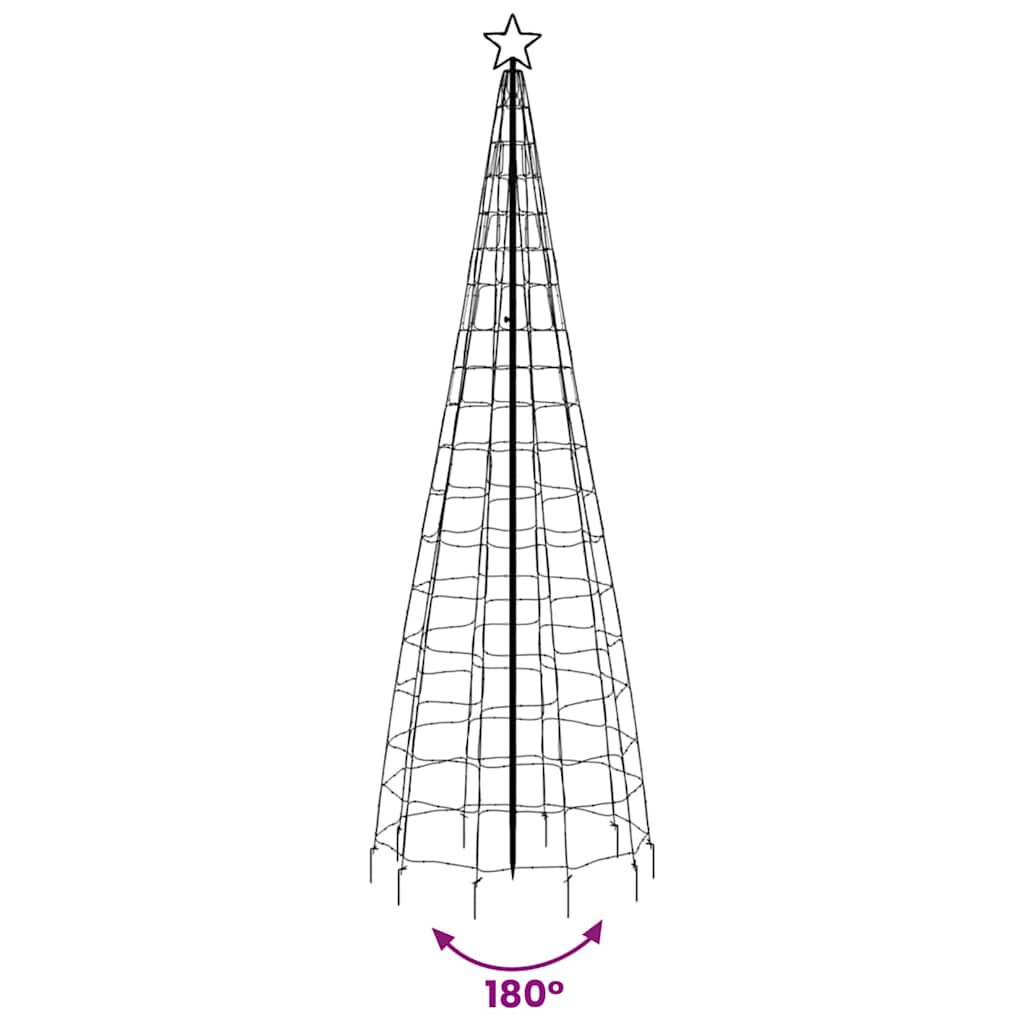 Albero di Natale a LED con Punte 570 LED Blu 300 cm