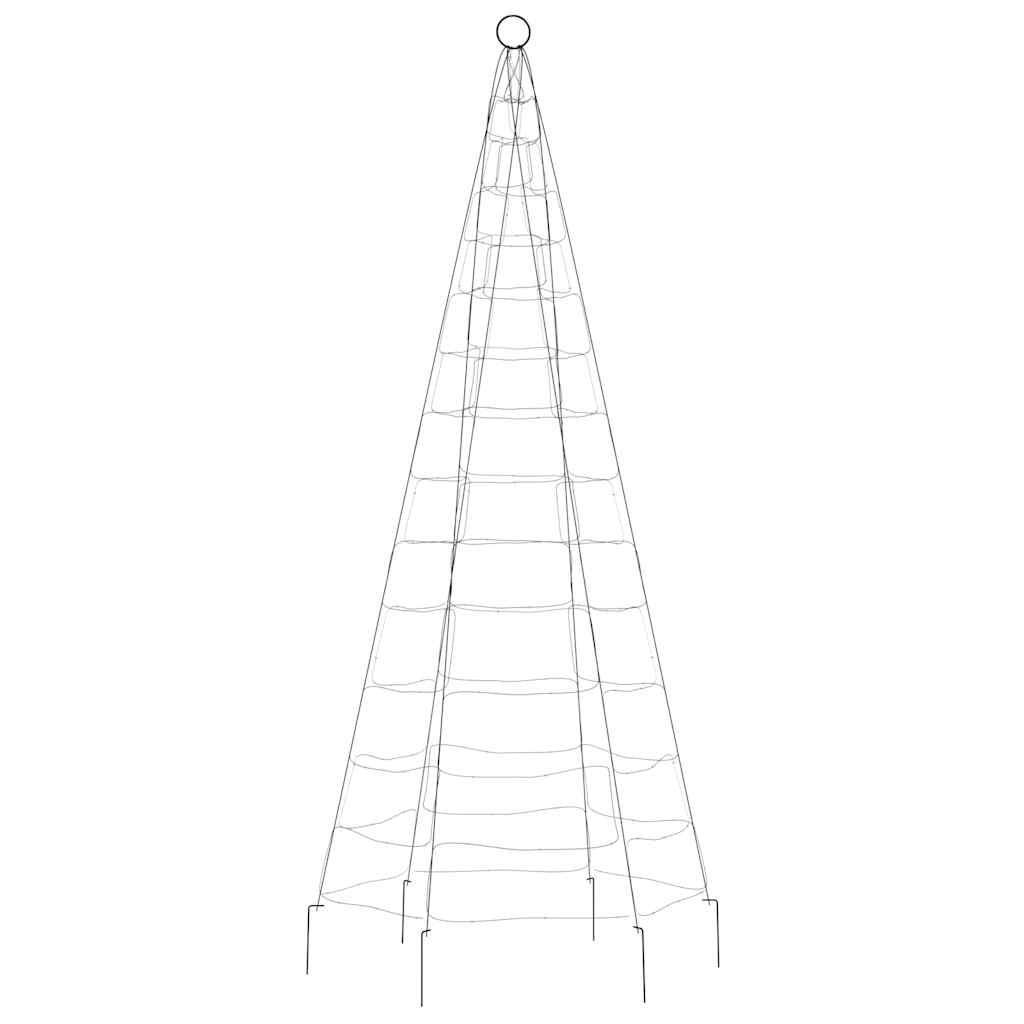 Albero di Natale a LED 200 LED Blu 180 cm