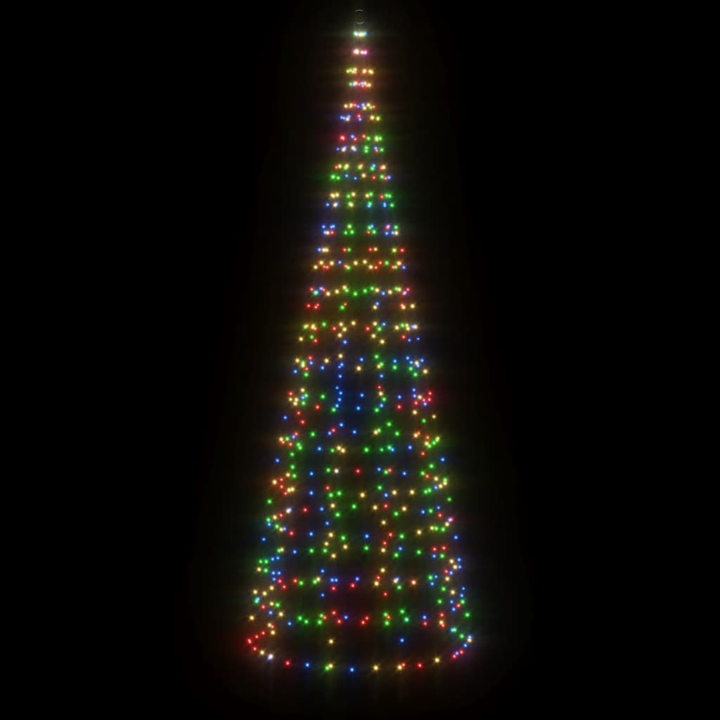 Albero di Natale a LED 550 LED Colorato 300 cm