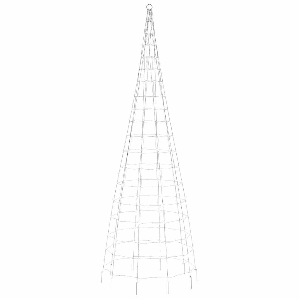 Albero di Natale a LED 550 LED Colorato 300 cm