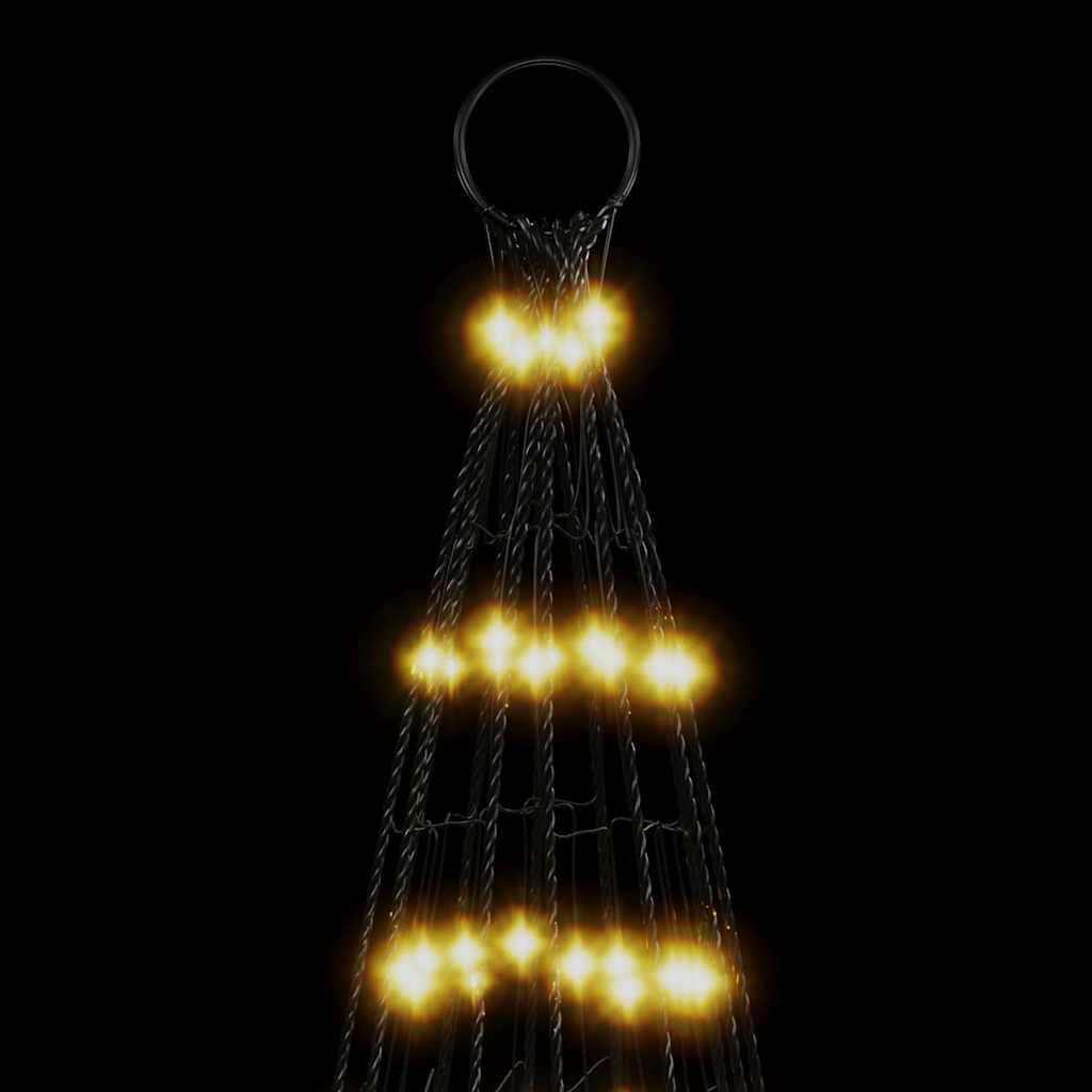 Albero di Natale a LED 1534 LED Bianco Caldo 500 cm