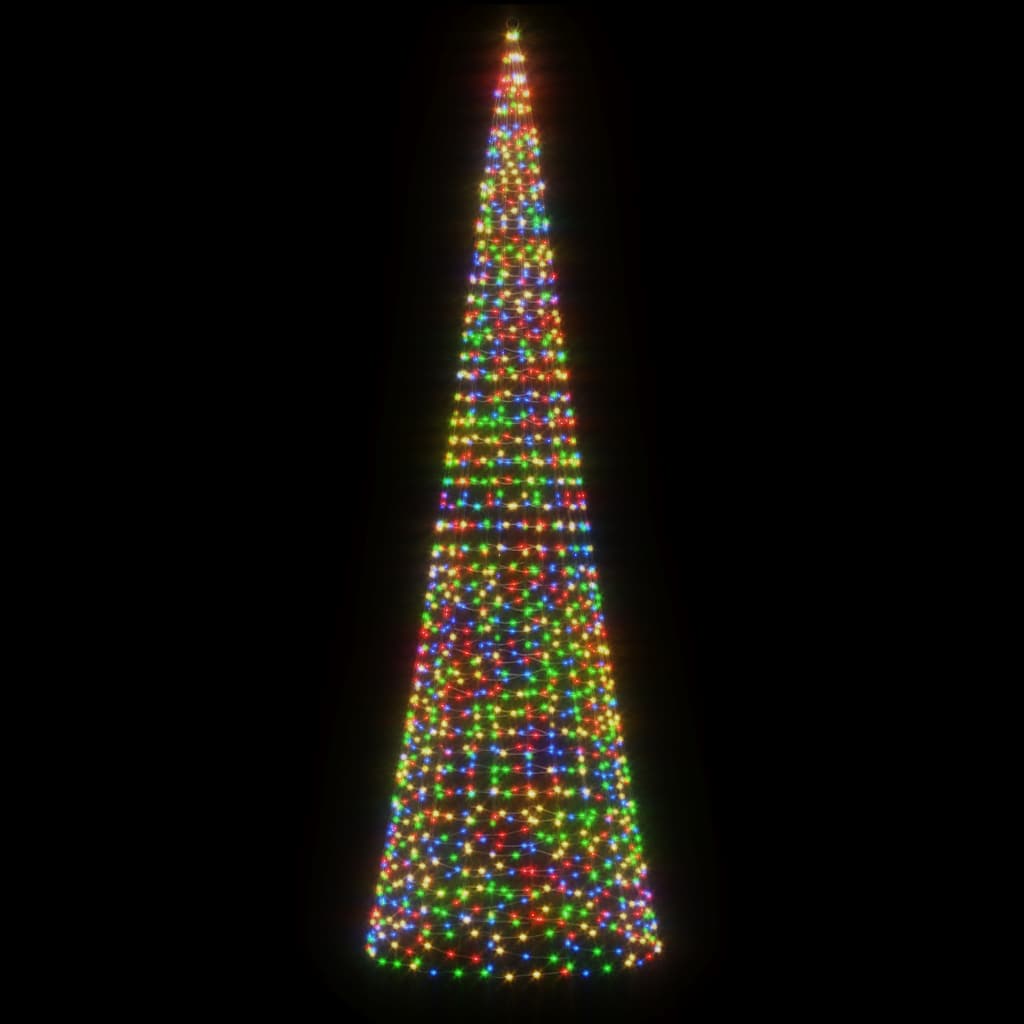 Albero di Natale a LED 1534 LED Colorato 500 cm