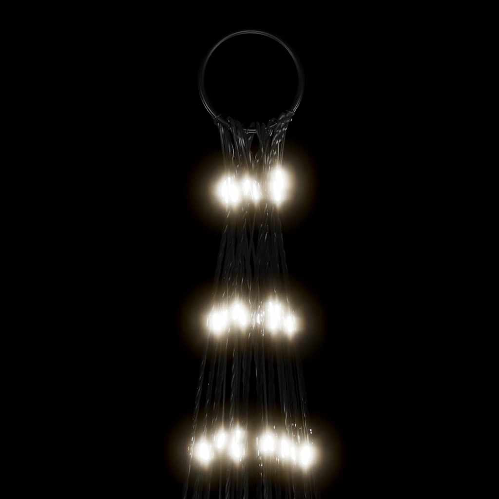 Albero di Natale a LED 3000 LED Bianco Freddo 800 cm