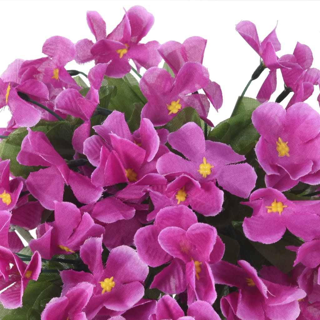 Ghirlande Fiori 3 pz Viola Chiaro 85 cm