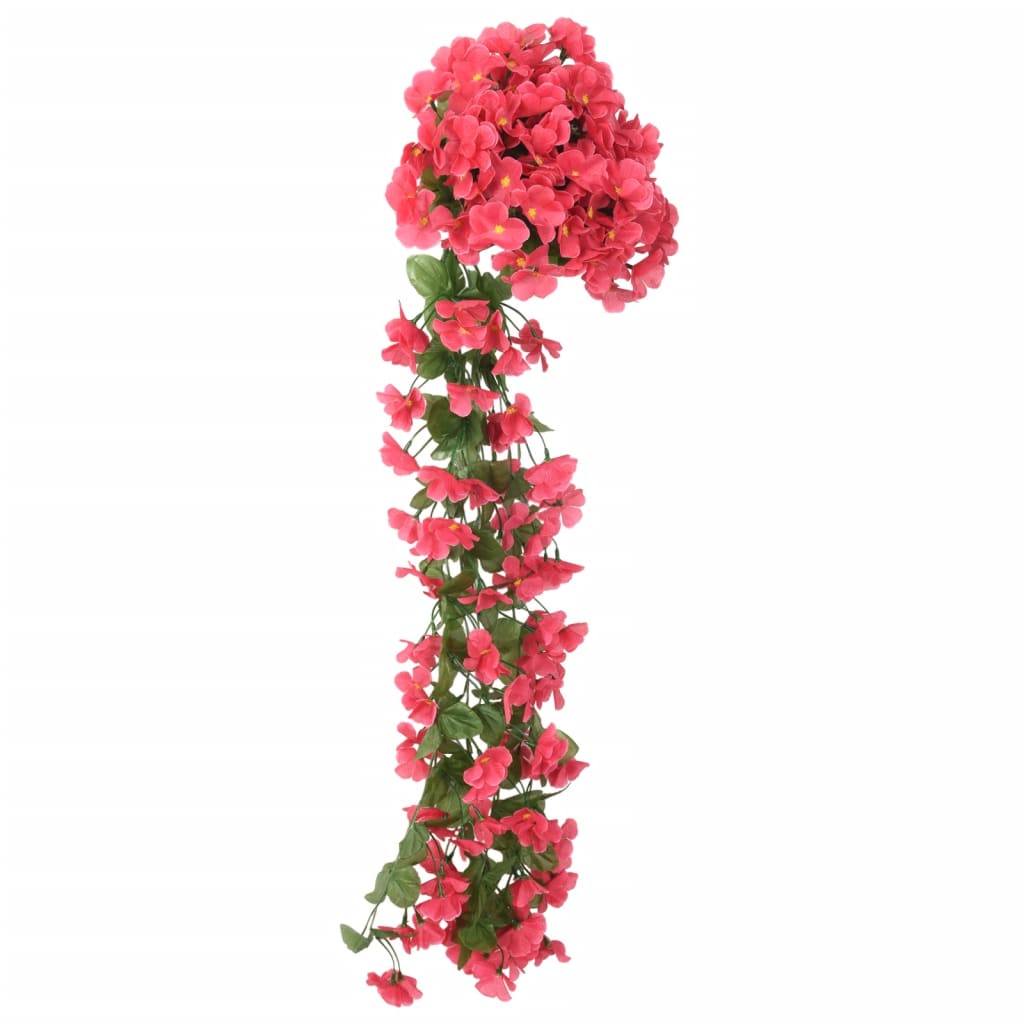 Ghirlande Fiori 3 pz Rosa 85 cm
