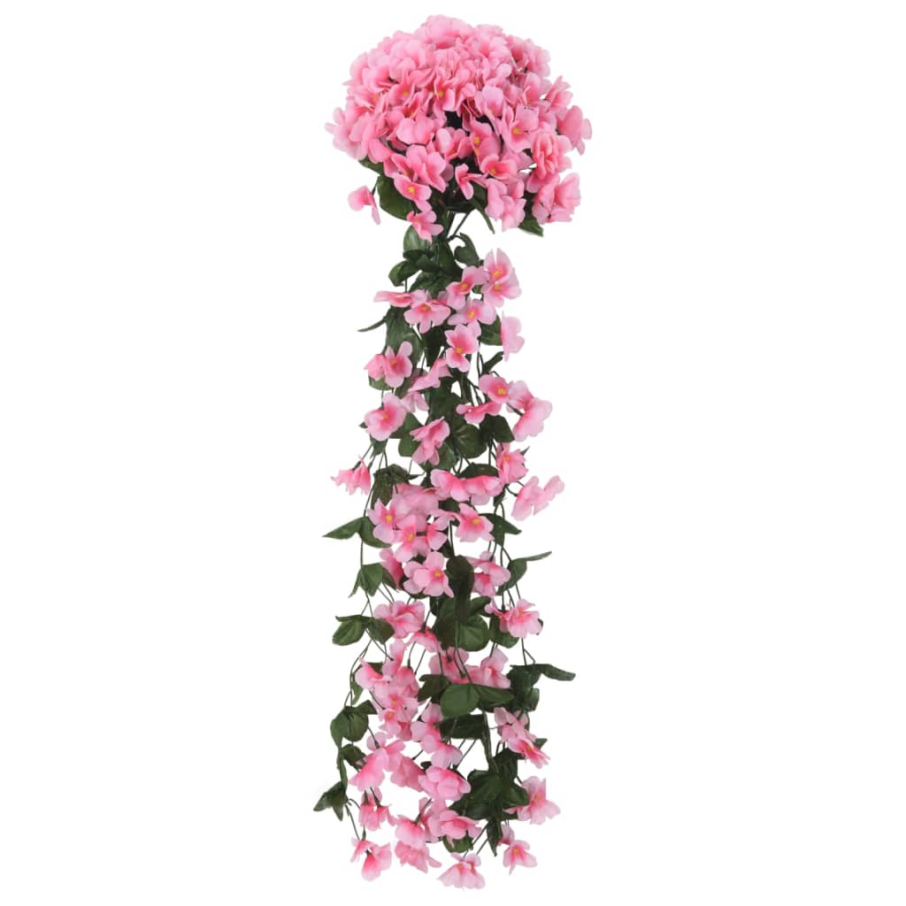 Ghirlande Fiori 3 pz Rosa 85 cm