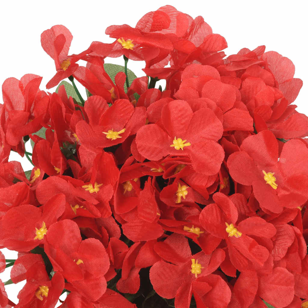 Ghirlande Fiori 3 pz Rosso 85 cm