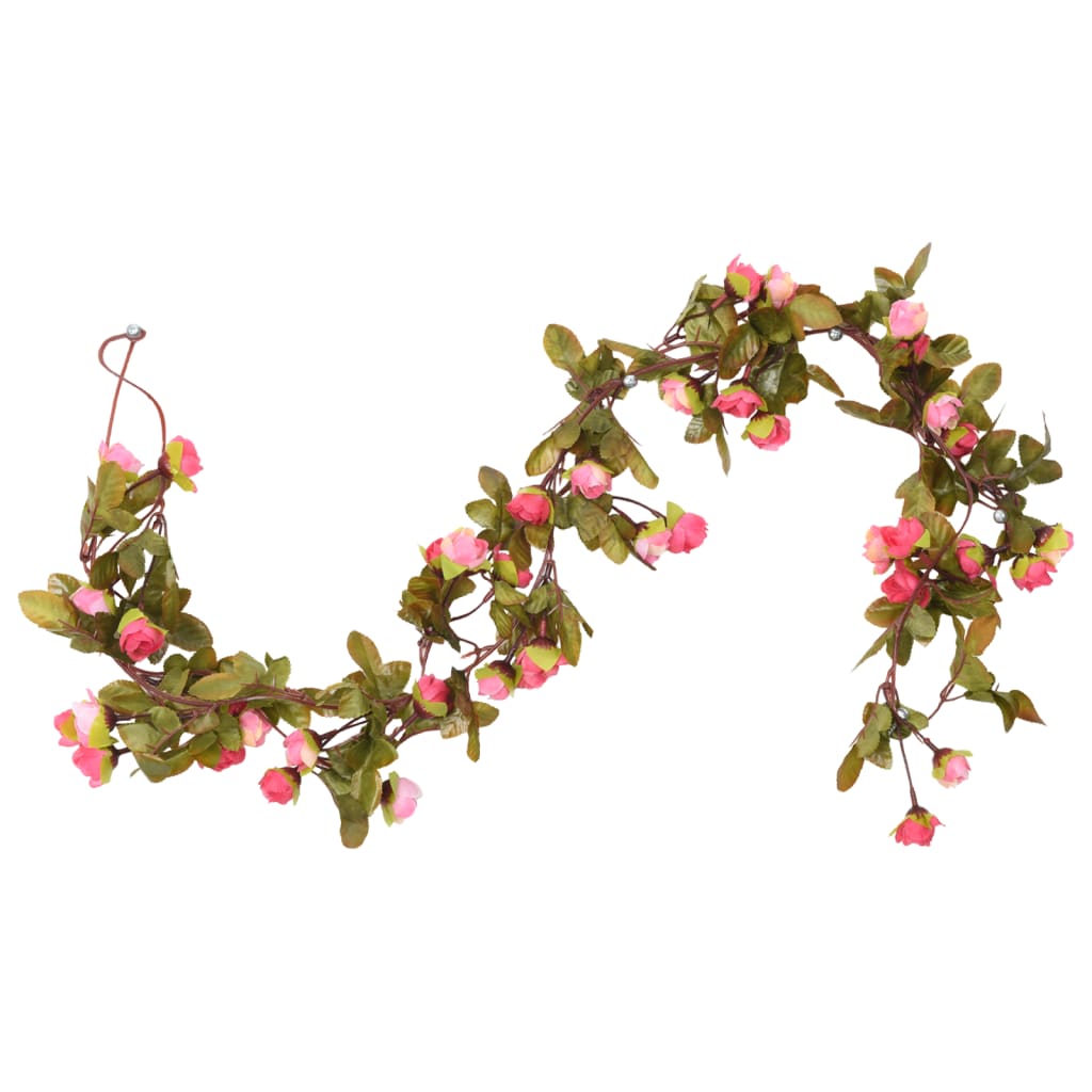 Ghirlande Fiori 6 pz Rosé 215 cm