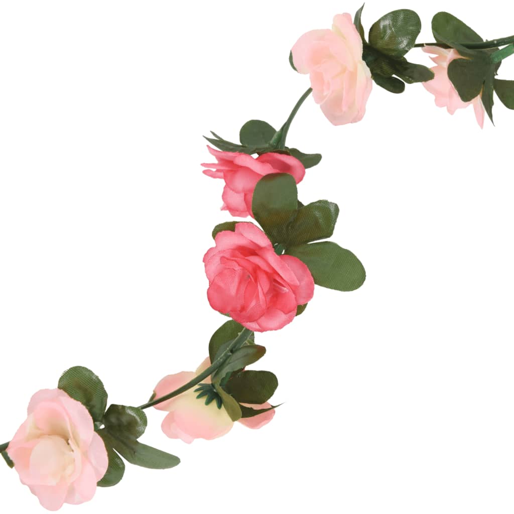 Ghirlande Fiori 6 pz Rosé 240 cm