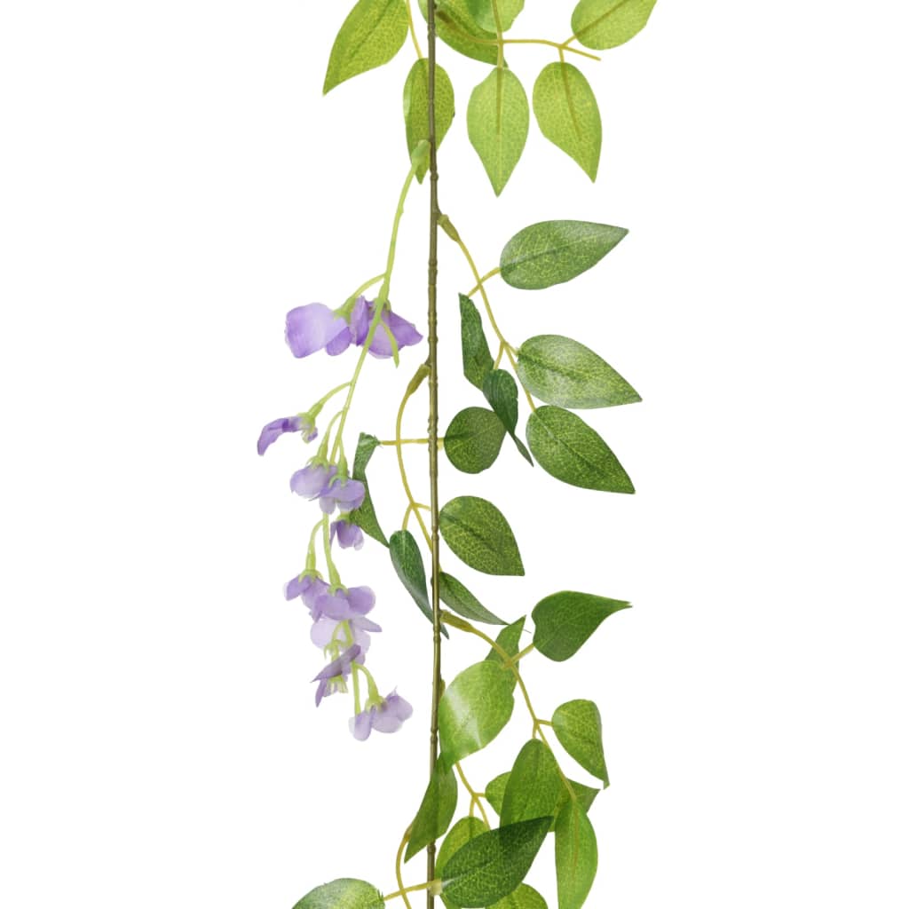 Ghirlande Fiori 6 pz Viola 200 cm