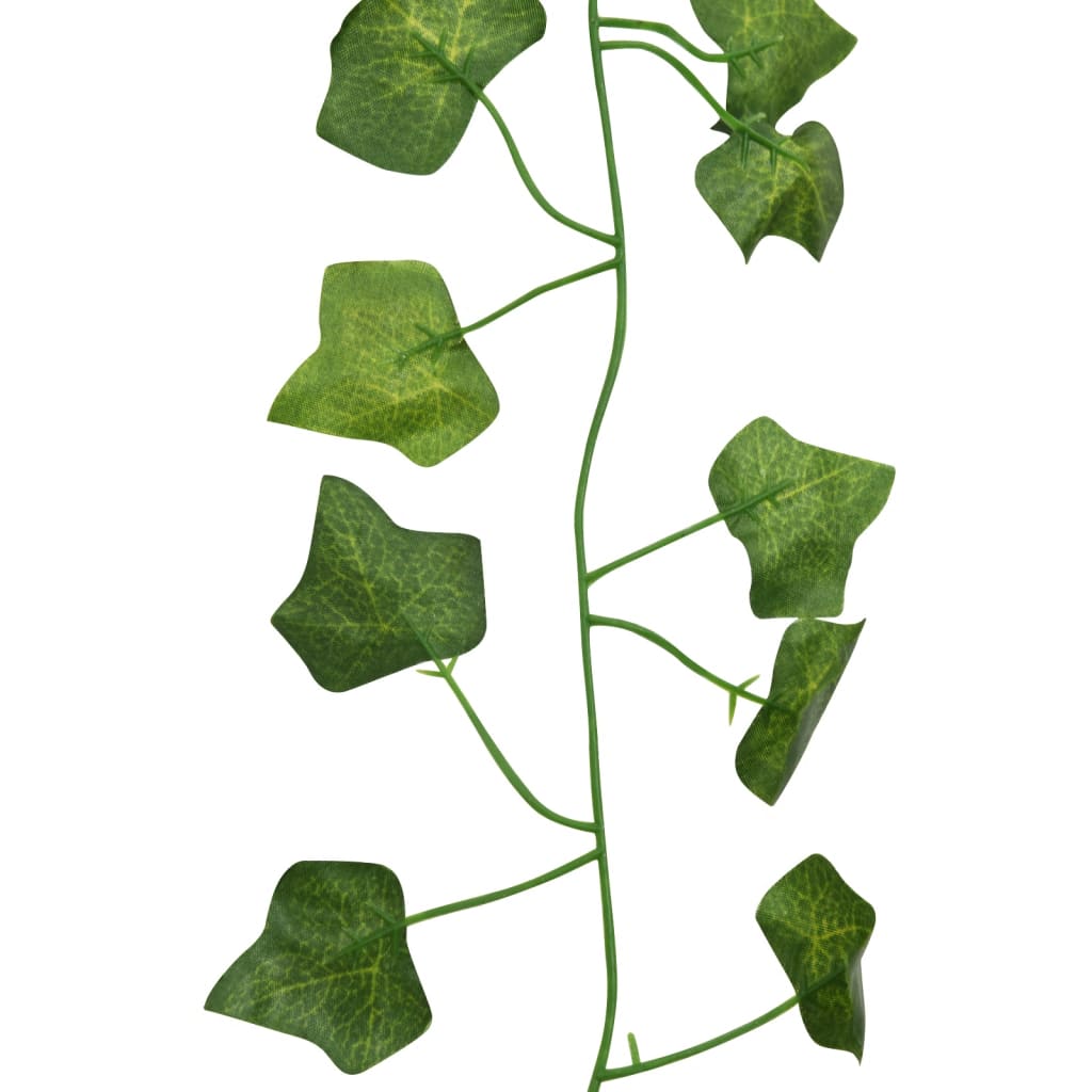 Ghirlande di Edera per 12 pz Verde 200 cm