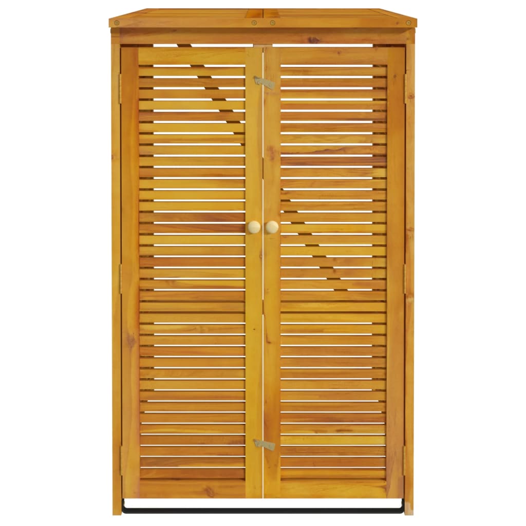 Copribidone Singolo 70x89x117 cm in Legno Massello di Acacia