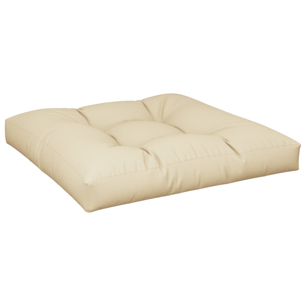 Cuscino per Pallet Beige 70x70x12 cm