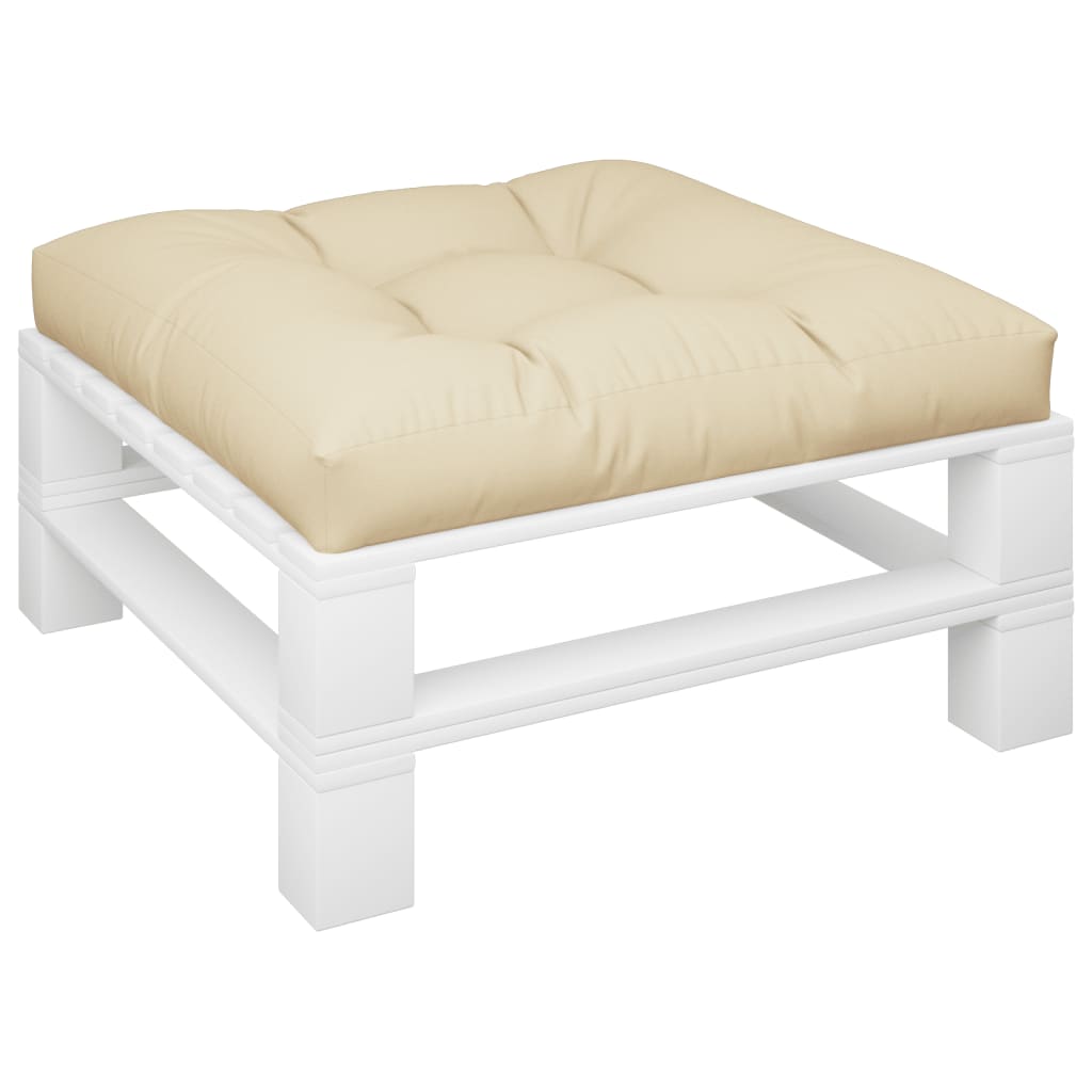 Cuscino per Pallet Beige 70x70x12 cm
