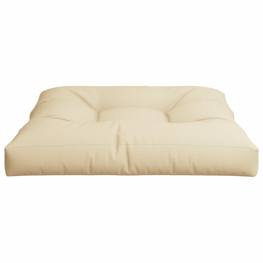 Cuscino per Pallet Beige 70x70x12 cm