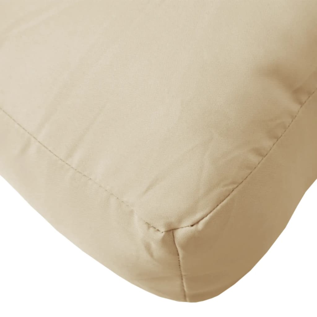 Cuscino per Pallet Beige 70x70x12 cm